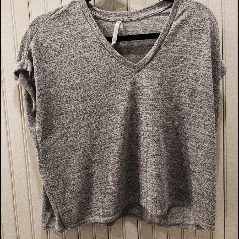 Gray shirt
